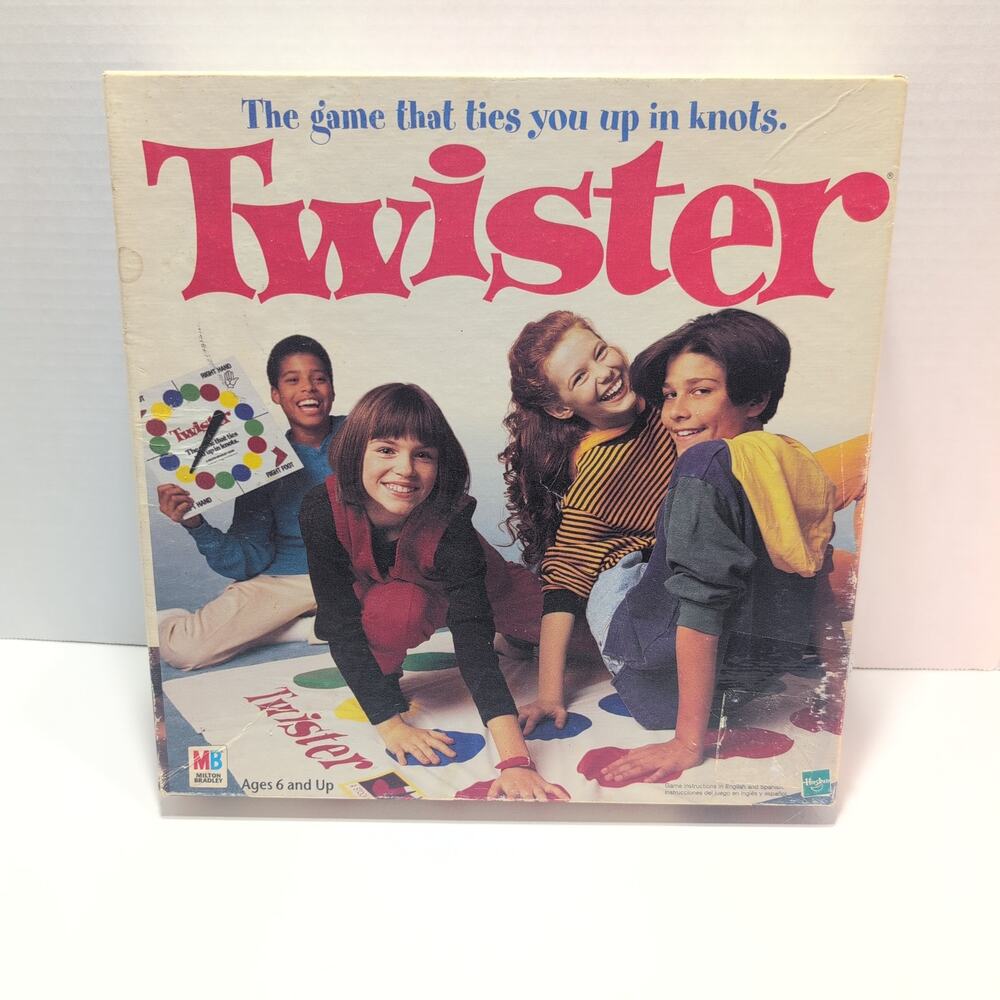 Vintage 1998 Original Twister Game *Complete Original Box